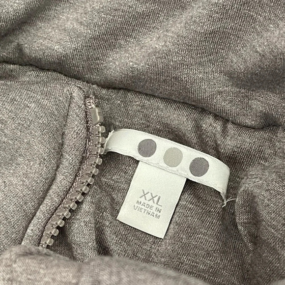 Three Dots XXL Full Zip Quilted Jacket - Picture 4 of 6